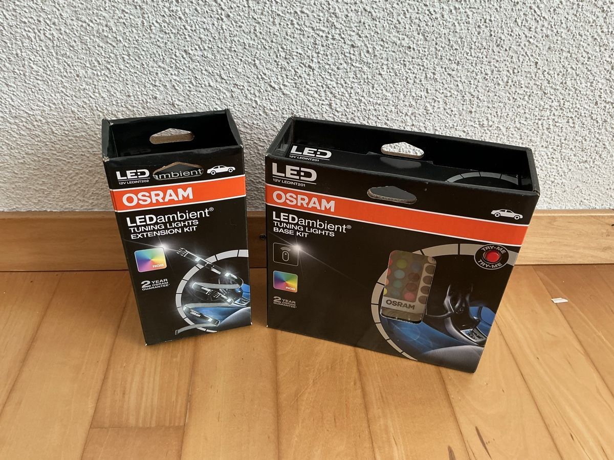 Osram Sonstiges Fahrzeugzubehör: Osram LEDambient Kit – Neu und originalverpackt aus Arbon von Ramon136
