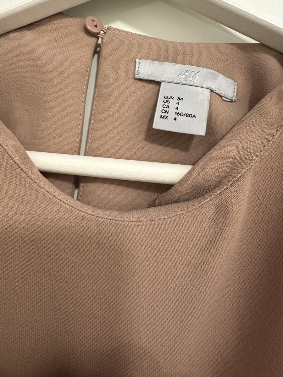 H&M Vestiti: H&M Kleid, Grösse 34, Rosa, Puffärmel, Strass – Usato da Niederuzwil venduto da Ib-top 1
