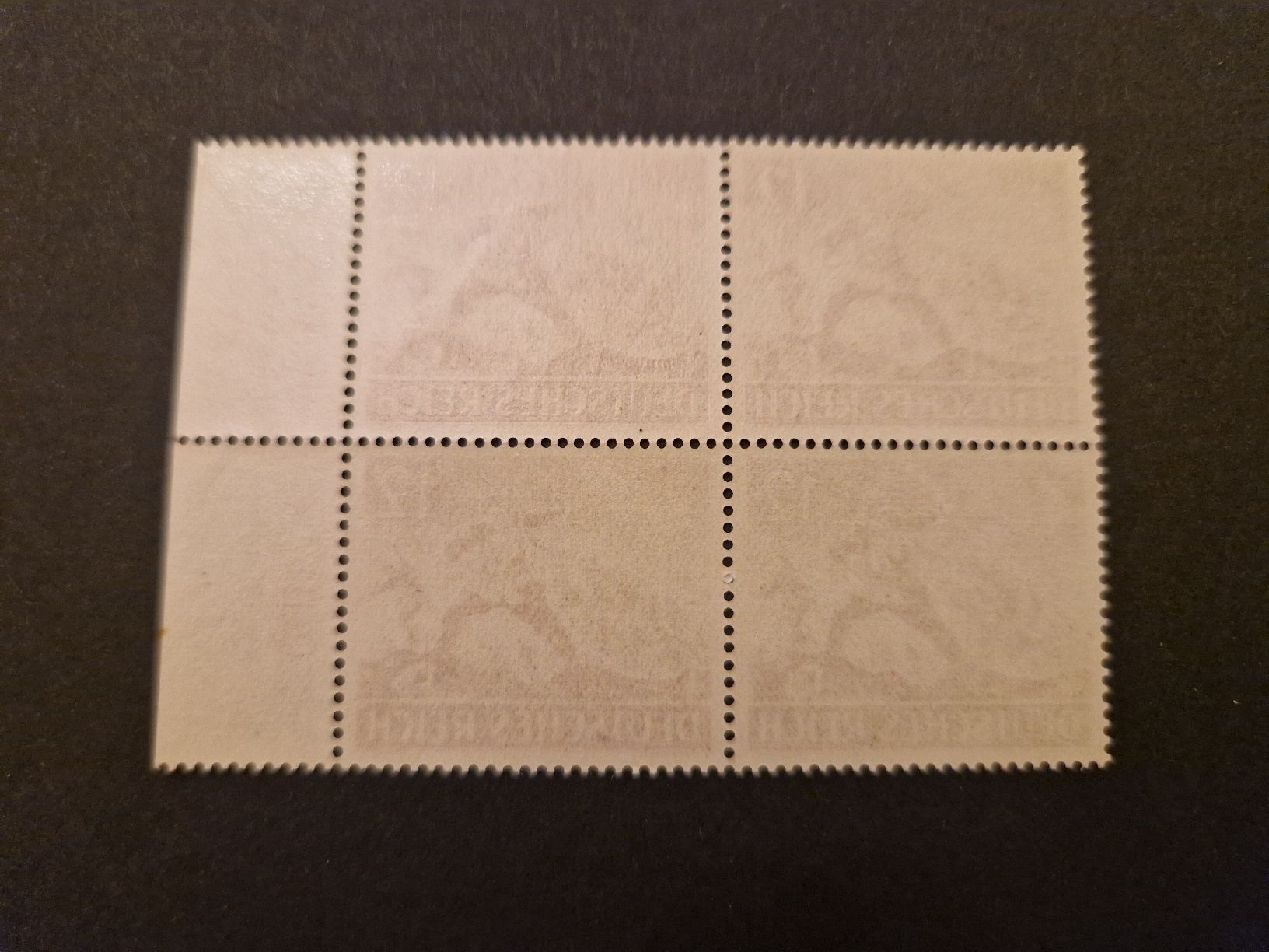 Tous les timbres: Deutsches Reich Viererblock Briefmarken postfrisch – Neuf (Voir description) à St. Gallen par Enrico_SG 1