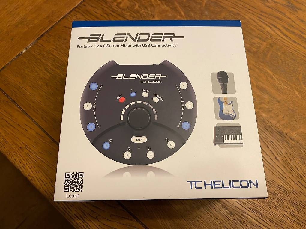 Attrezzatura per studi di registrazione: Audio-Interface TC HELICON BLENDER (6 Stereo Eingänge) – Usato da Buchs AG venduto da Tobiasnoseda