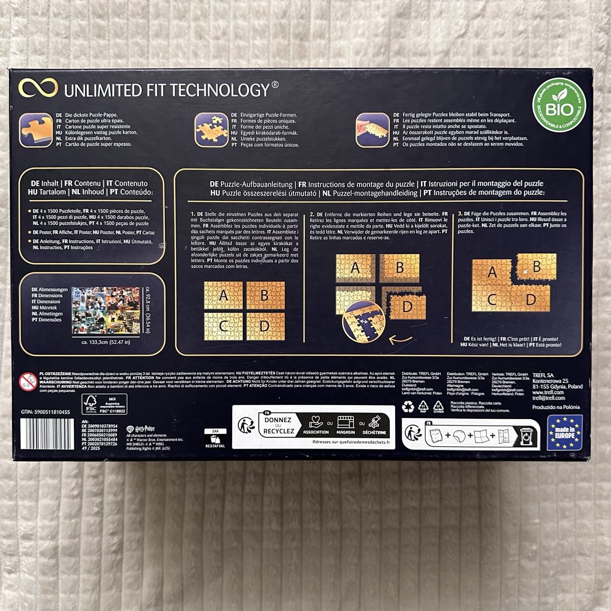 Puzzle: Harry Potter 6000 Piece Puzzle – Nuovo e nell'imballaggio originale da Thalwil venduto da baz_vbc9 2