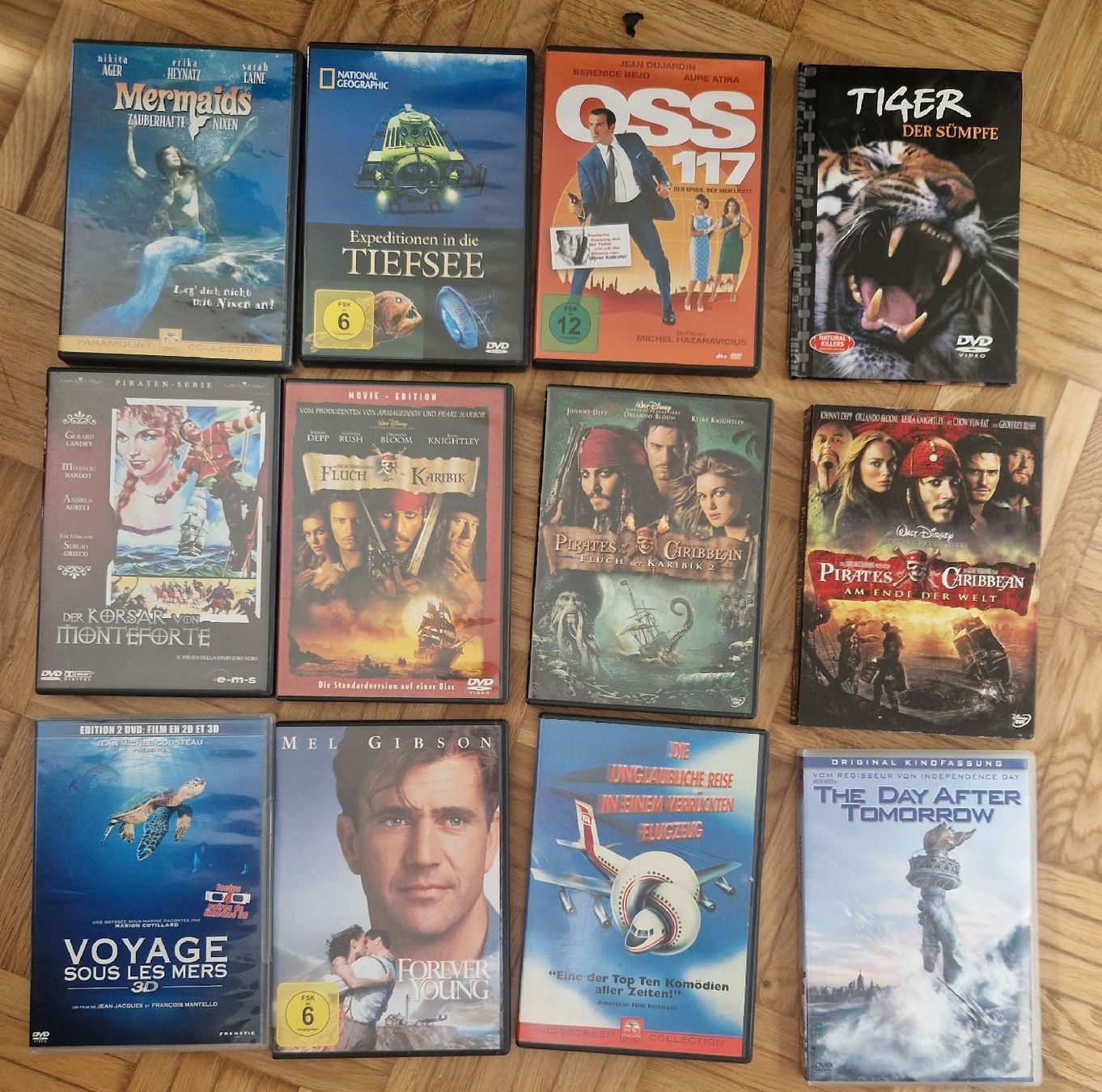 Alle DVDs: DVD Sammlung: 32x Abenteuer, Action, Komödien uvm. – Gebraucht aus Berikon von Wiederverwender2024 2