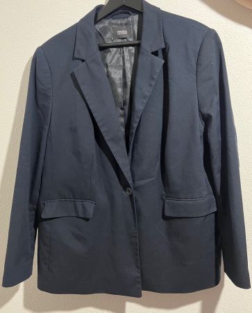 Dunkelblauer Damen Blazer Yessica Gr. 50