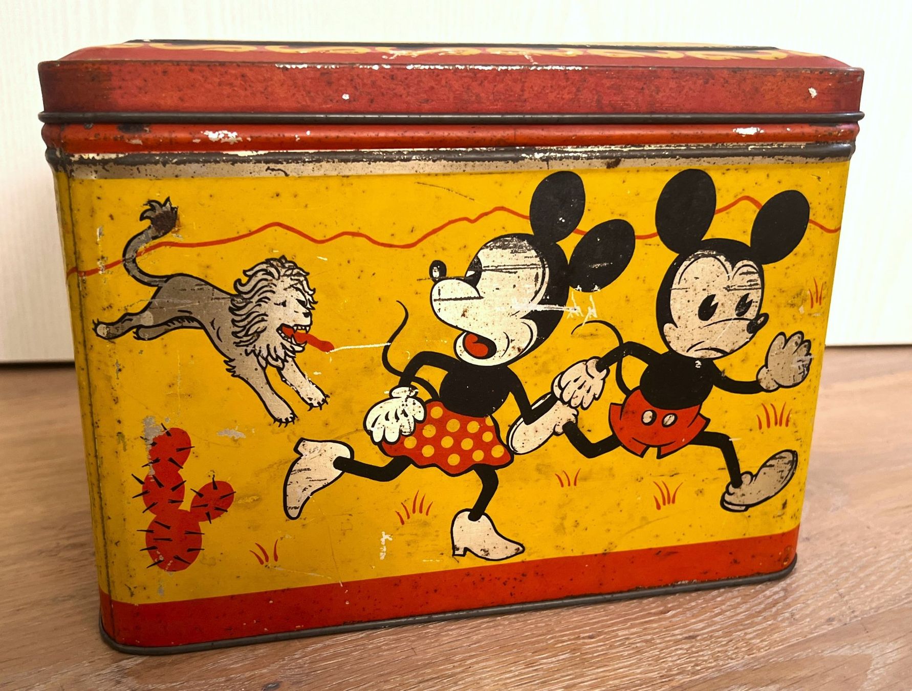 Dosen: Blechdose Disch Othmarsingen selten, Micky Mickey-Mouse 30er – Gebraucht aus Rothrist von Brandystar 2