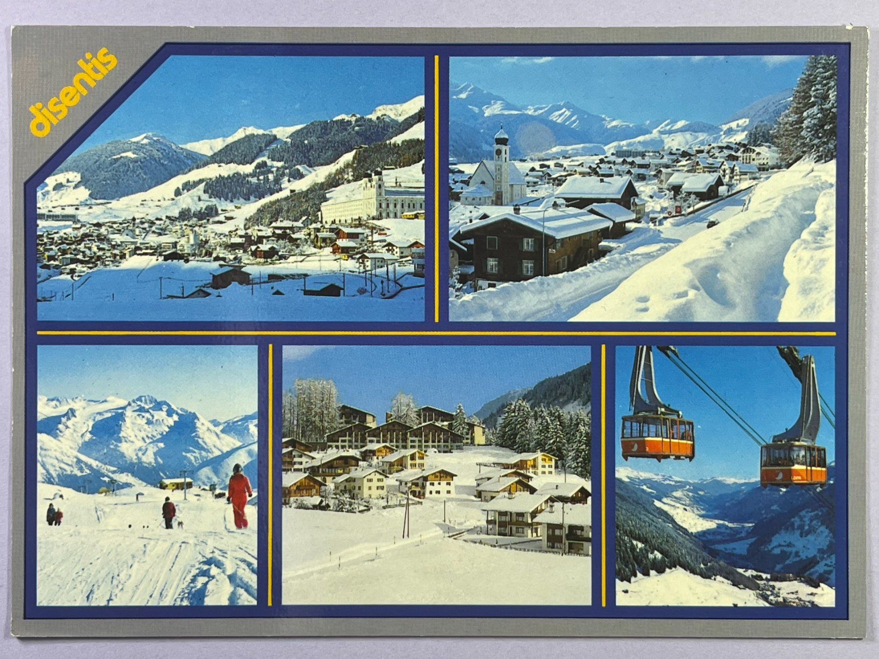 Cartes postales: Disentis - 5 Ansichten – D'occasion à Steg VS par _vinci_