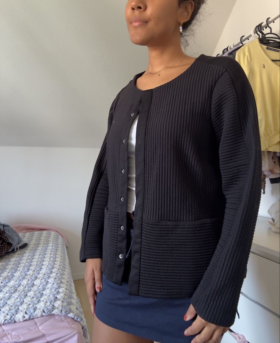La Redoute Jacken: Damen Strickjacke Schwarz Grösse L – Gebraucht aus Winterthur von Flomiverse 2