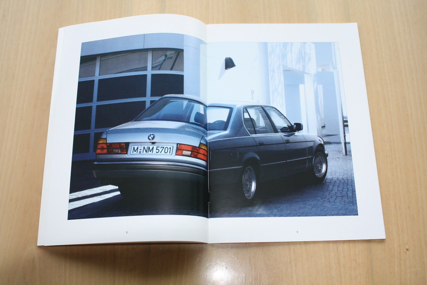BMW Documenti: BMW 7er Prospekt E 32 Prospekt 2/1990 – Usato da Wikon venduto da erwin400 3