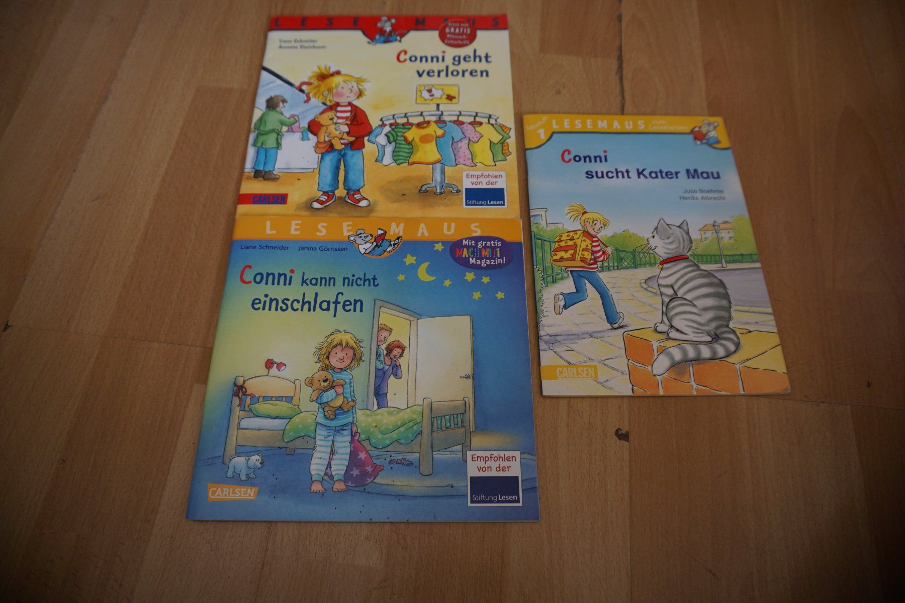 Libri: 3 Conni Bücher/Lese Maus – Usato da Zürich venduto da einalemjena