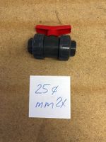 PVC Kugelhahn 25 mm neu