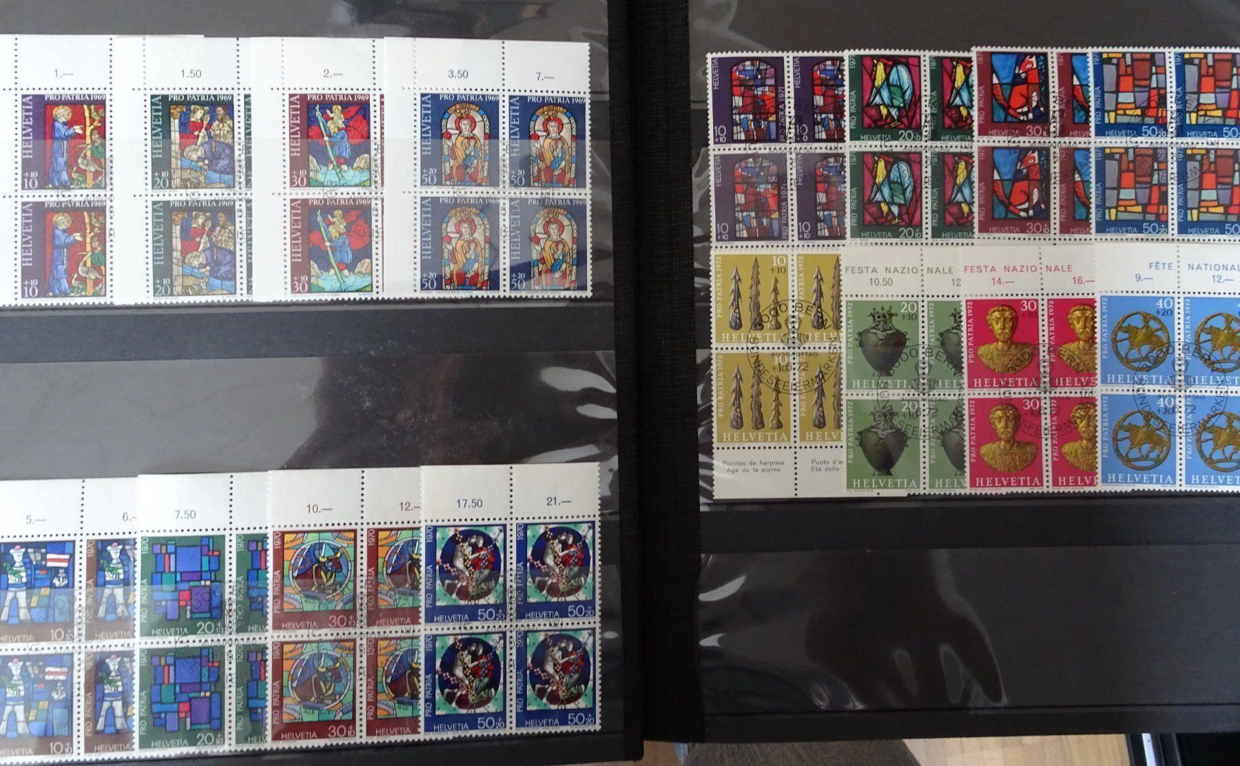 Tutti i francobolli: Briefmarken Viererblücke PJ + PP – Usato da Feldbrunnen venduto da MarcusSO 5