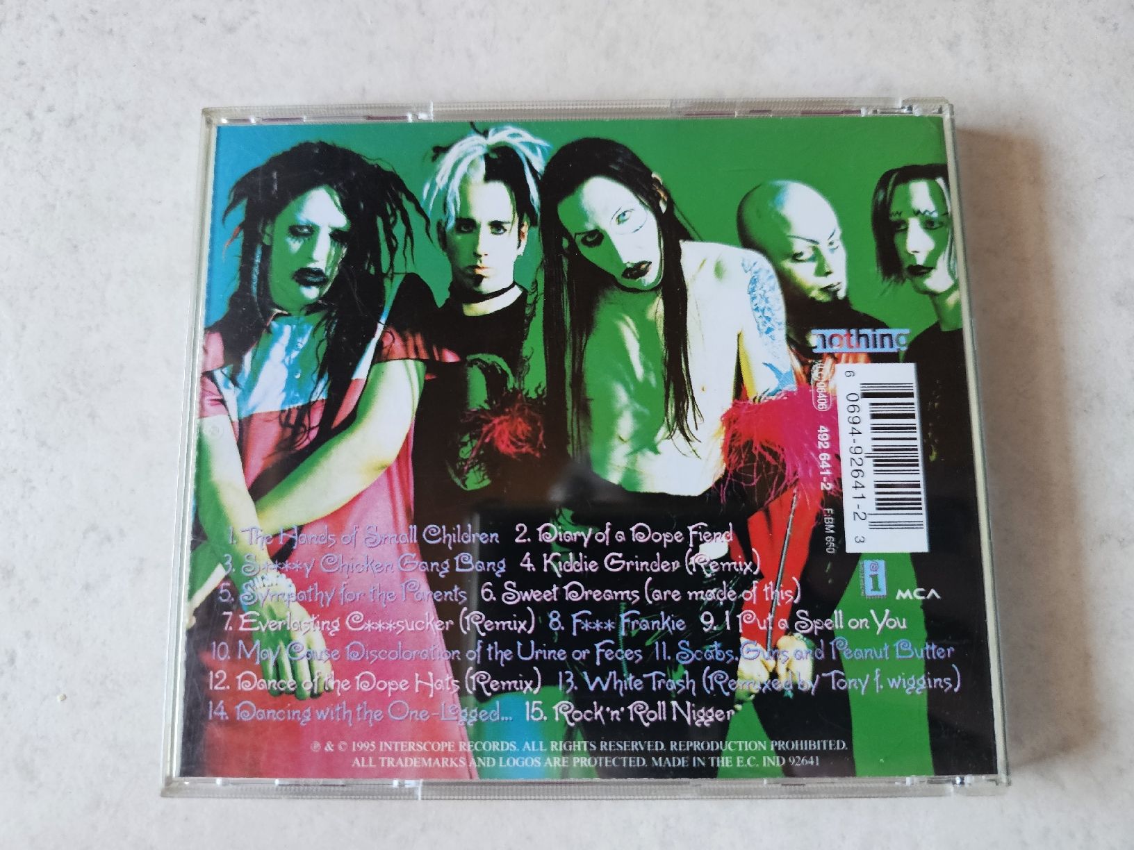 CD: Marilyn Manson  -  Smells Like Children – Usato da Schneisingen venduto da backstore24 1