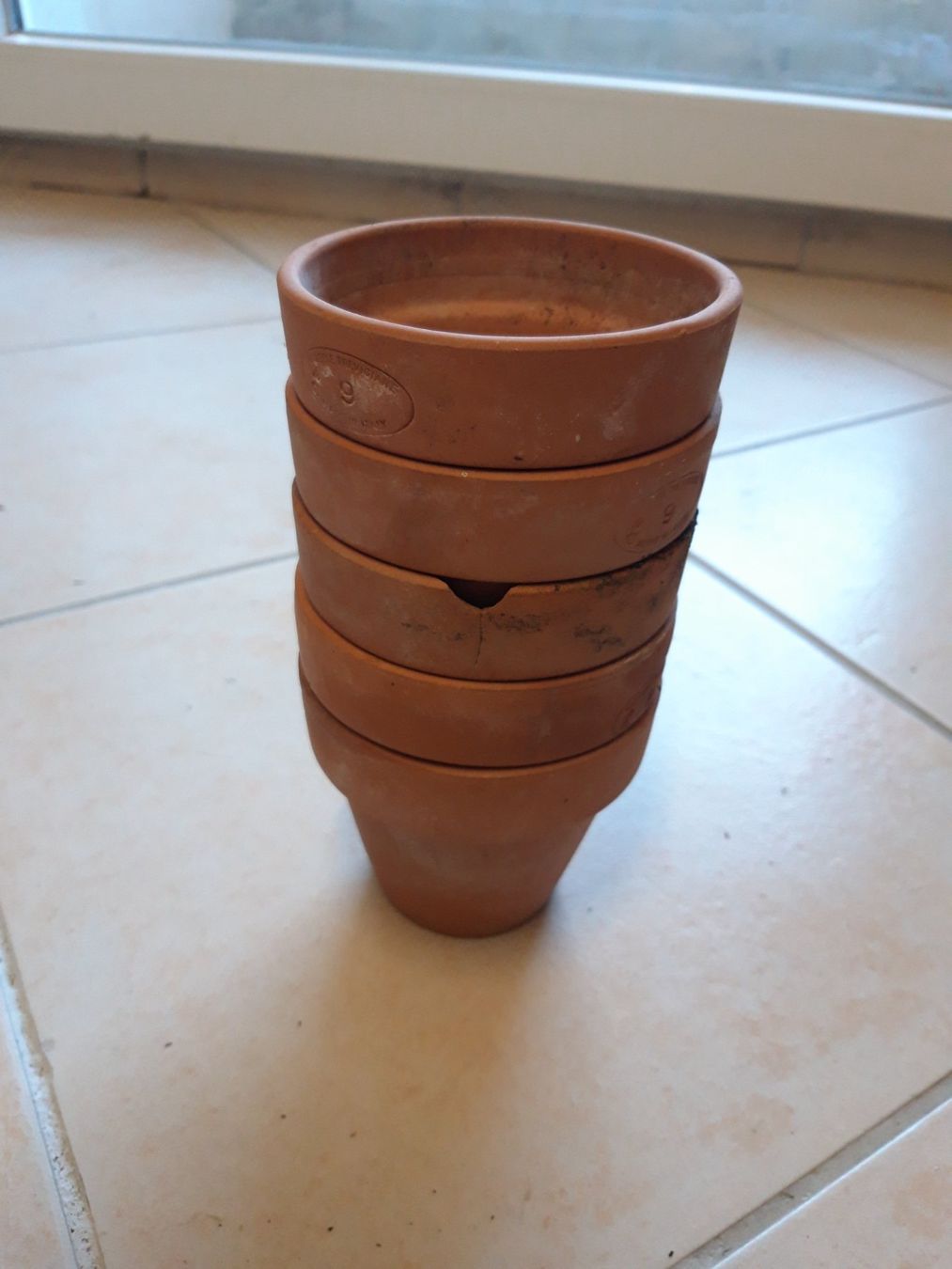 Terracotta-Blumentöpfe Klein 5 Stück – Für Pflanzen, Aquarien Oder Deko, 6x6,8x4 Cm