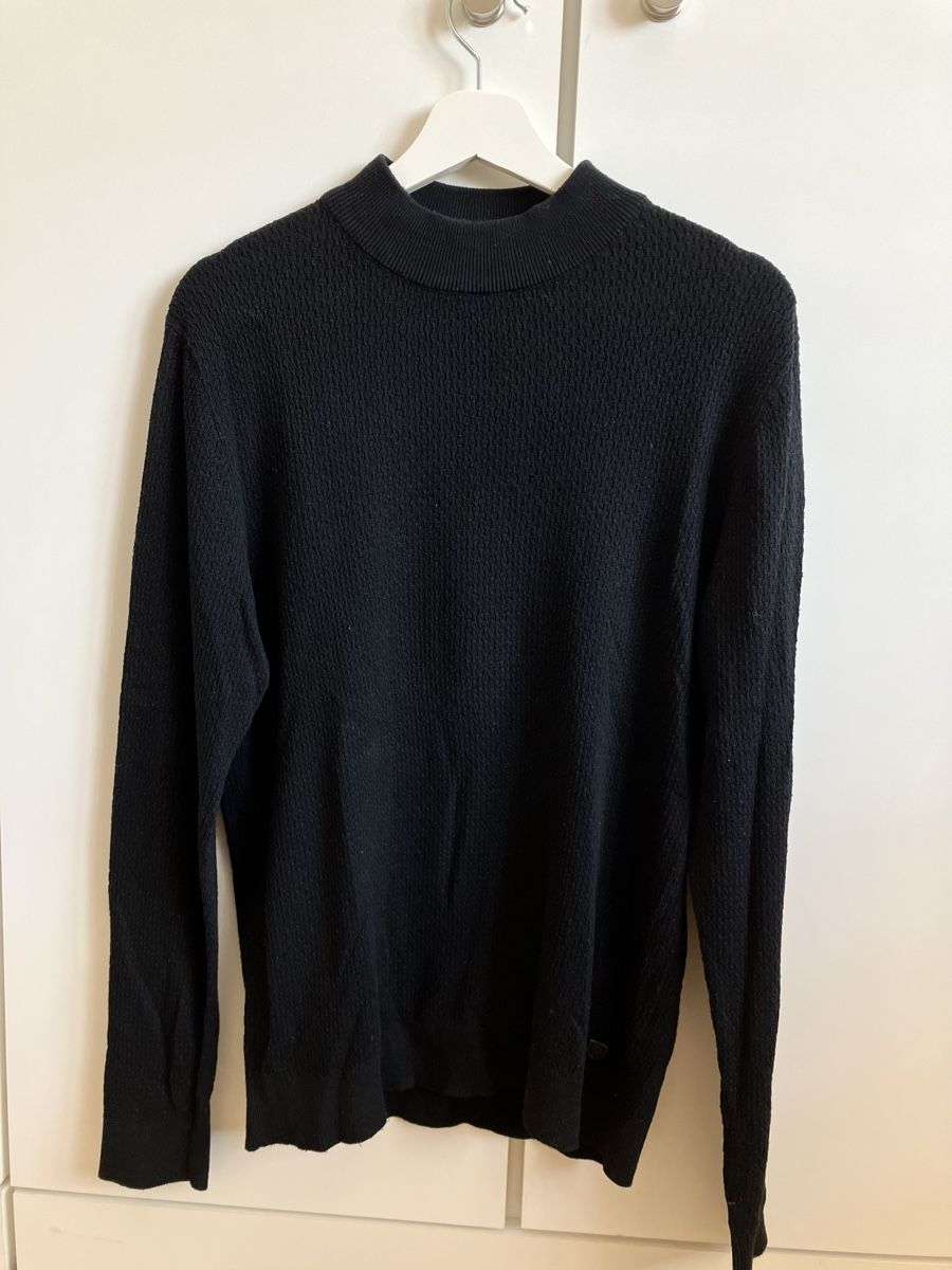 Jack & Jones Maglioni & Felpe: Jack & Jones Strickpullover, Gr. M, Schwarz – Nuovo (secondo la descrizione) da Winterthur venduto da Streisel