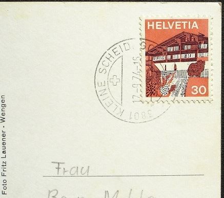 Cartes postales: WENGEN Bahn – D'occasion à Jona par philajona 1