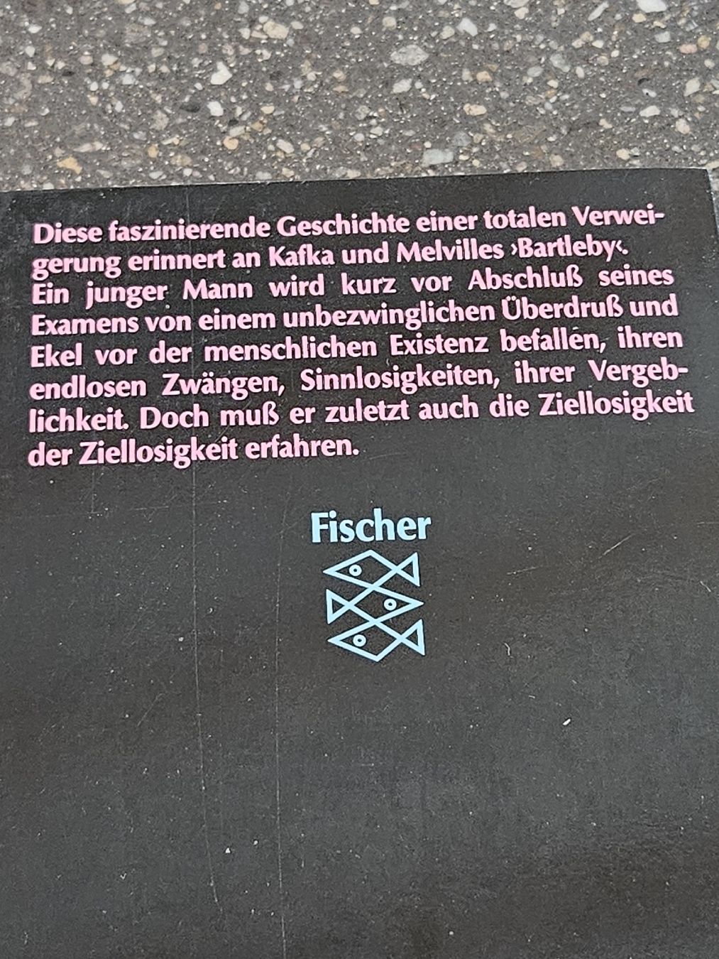Libri: Georges Perec Ein Mann der schläft Roman Fischer – Nuovo (secondo la descrizione) da Anwil venduto da tamoos 2