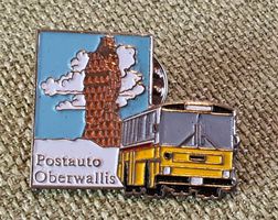 A366 - Pin PTT Post Postauto Postbus Bus Oberwallis