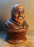 Antike Holz Skulptur 19. Jht. vermutl. Tabakdose