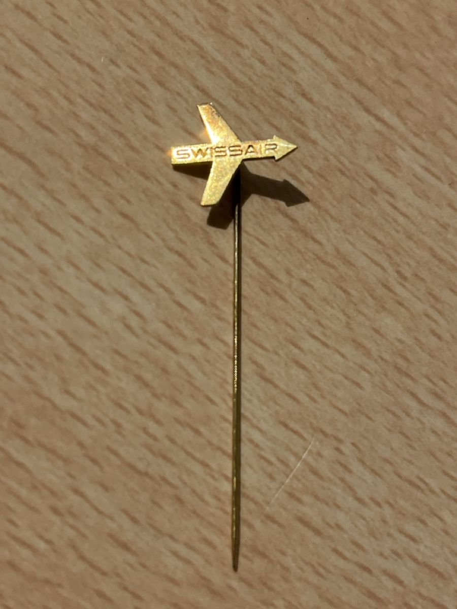 Swissair Placchette & Badge: Swissair Anstecknadel – Usato da Hinwil venduto da Samick