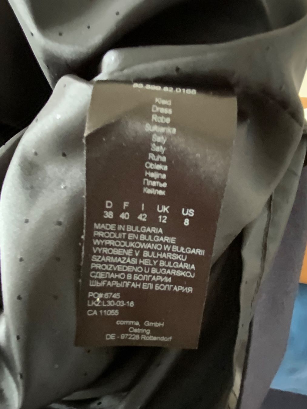 Comma Vestiti: Gestreiftes Comma Kleid, Grösse 38, Frühlingskollektion – Usato da Frauenfeld venduto da CHNENO 2