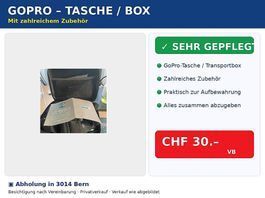 GO PRO  Attraktives Angebot mit diversem Zubehör