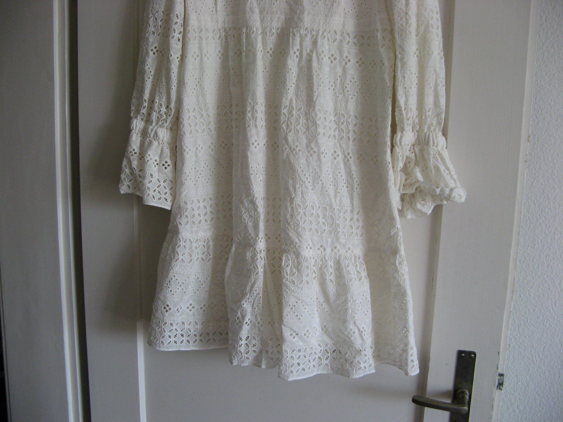 Vestiti: Weisses Kleid Iris&Ink Gr. 38 Lochmuster – Usato da Zürich venduto da apil 2