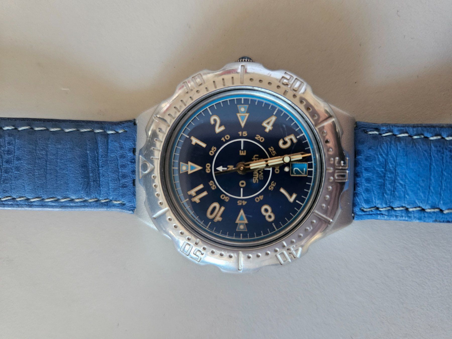 Swatch Uhren: Swatch Armbanduhr Irony – Gebraucht aus Urdorf von Colina 3