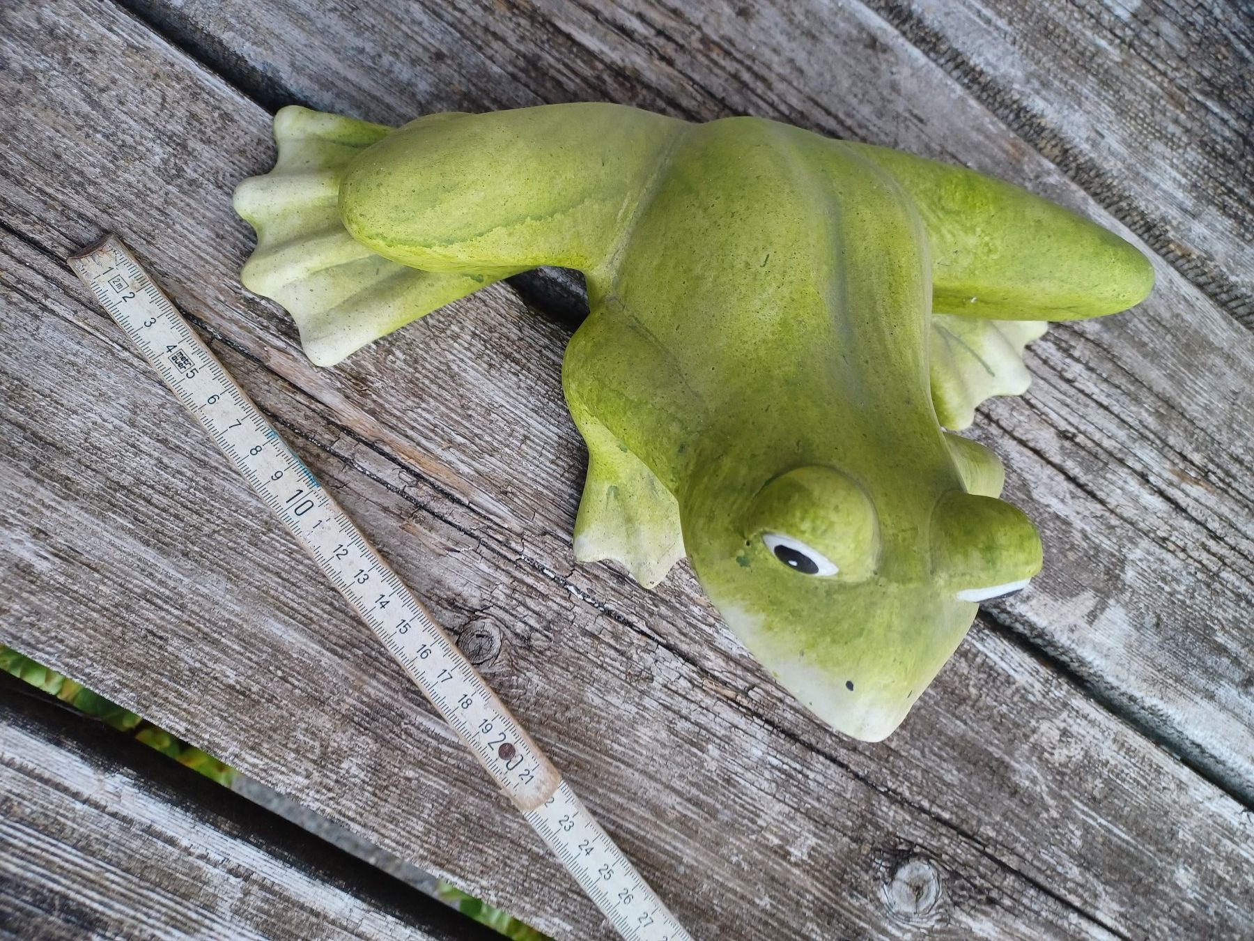 Figuren: Frosch Terracotta – Neu (gemäss Beschreibung) aus Wangen a.Aare von Schneckenparadies 3