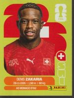 FIFA WORLD CUP 2026 Panini Sticker SUI 10 DENIS ZAKARIA