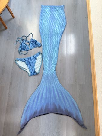 Monoflosse/ Meerjungfrau Grösse L - mit Bikini NEU
