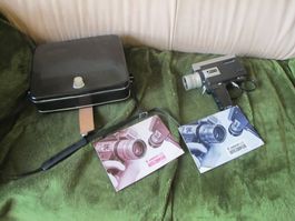 Canon Auto Zoom 518 Super 8 Kamera Mit Koffer Und Papiere
