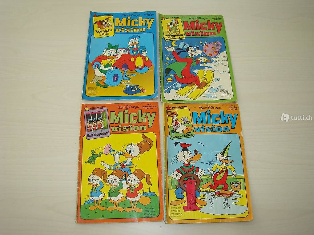 Comics: 8 Comic Hefte aus 1977, 1978, 1979 und 2006 – Gebraucht aus Malters von burzi 1