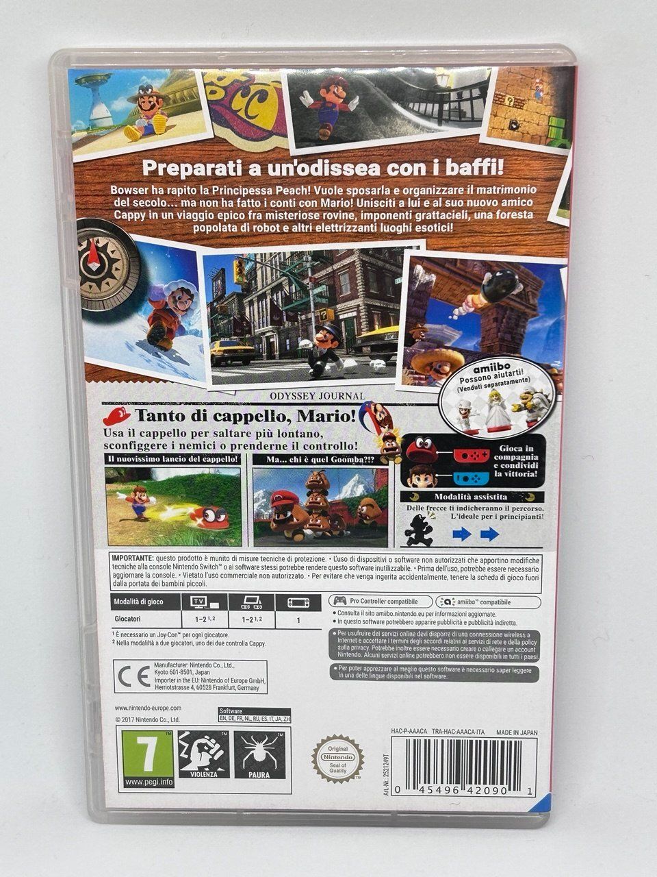 Nintendo Giochi: Super Mario Odyssey per Nintendo Switch – Usato da Giubiasco venduto da LorisVale 1