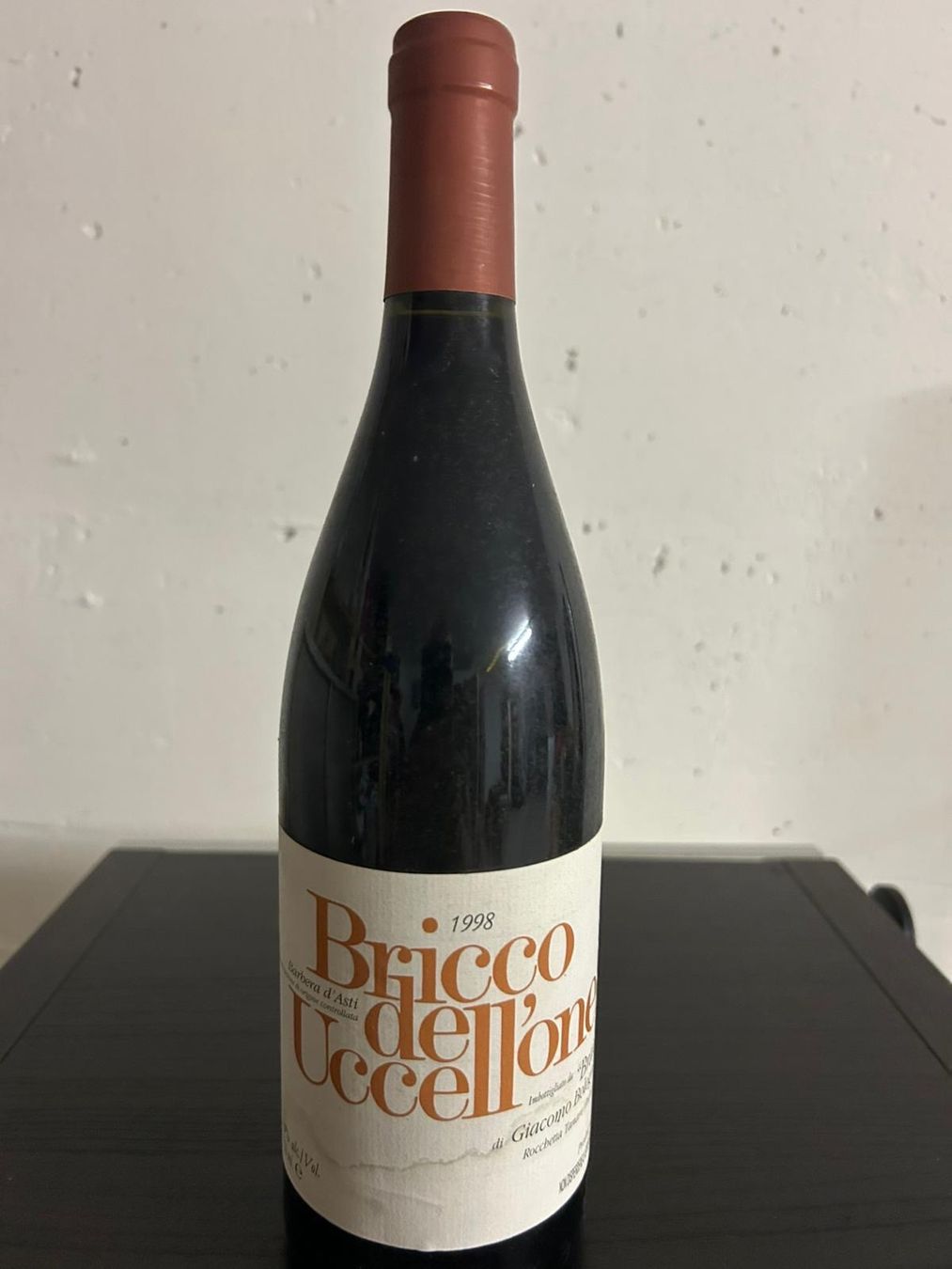 Wein: Bricco del uccellone 1998 – Neu und originalverpackt aus Zürich von Giuseppe111