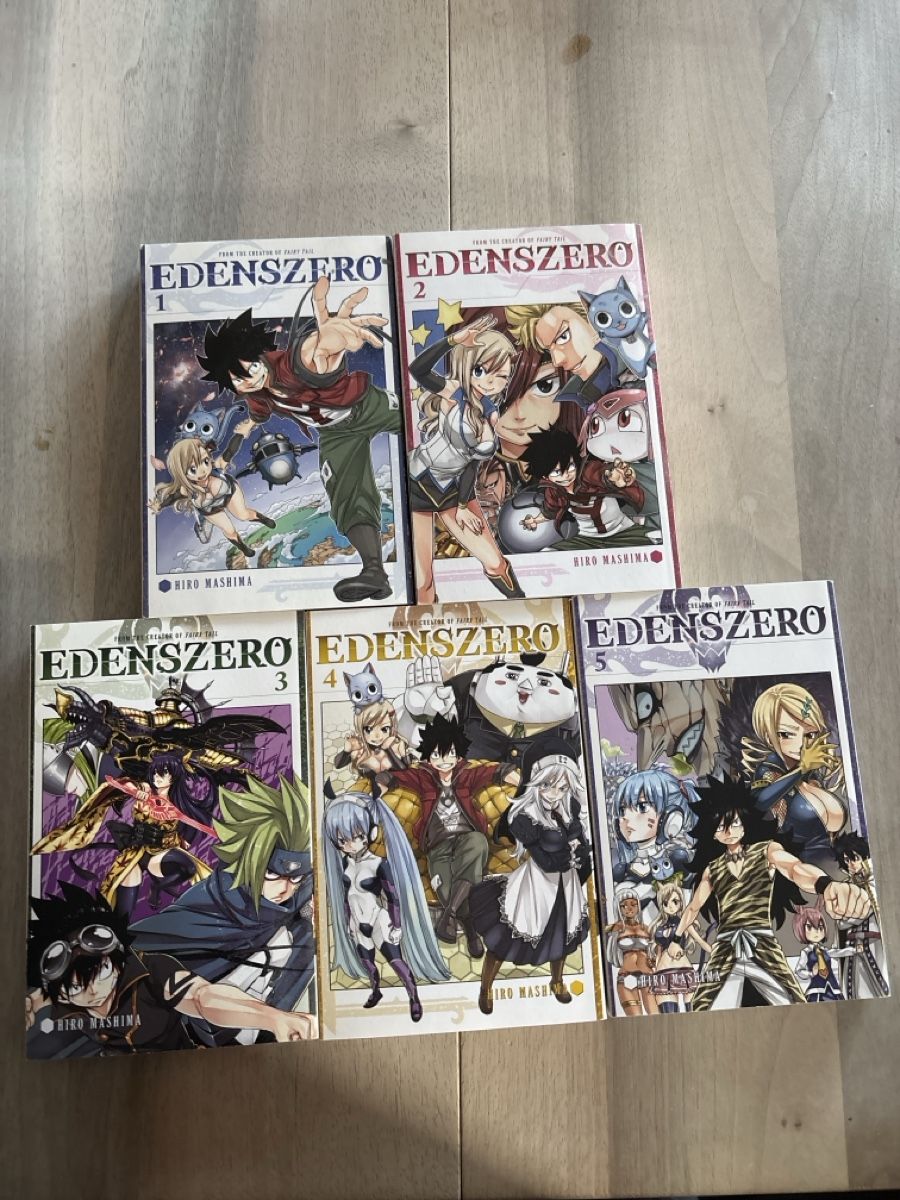 Comics: Edens Zero Manga Volume 1-5 Englisch – Gebraucht aus Zürich von y4s-kyr157