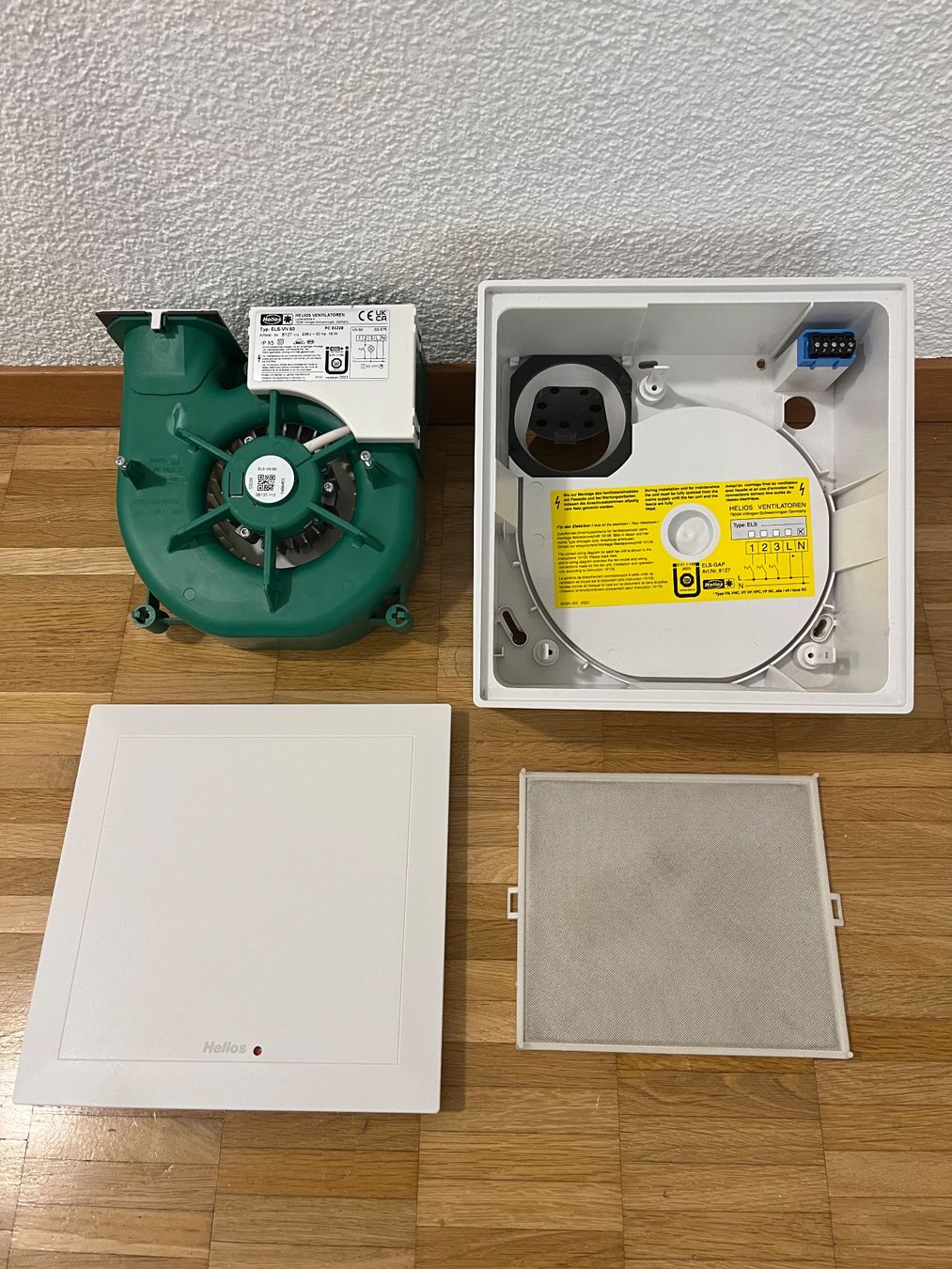 Helios Ventilatoren: Helios Ventilator ELS-VN60 – Gebraucht aus bern von sanducci