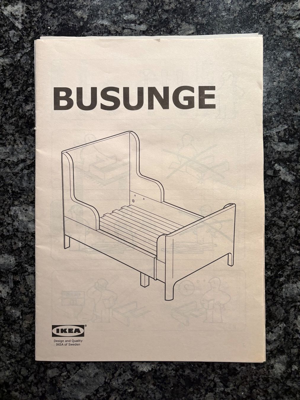 Ikea Betten: BUSUNGE Kinderbett + Matratze – Gebraucht aus Gelterkinden von Linde1984 4