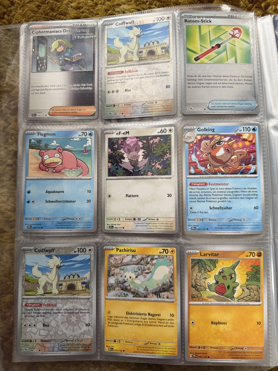 Pokémon Carte collezionabili: Pokémon Sammler Karten  – Usato da Würenlos venduto da Mueller1970