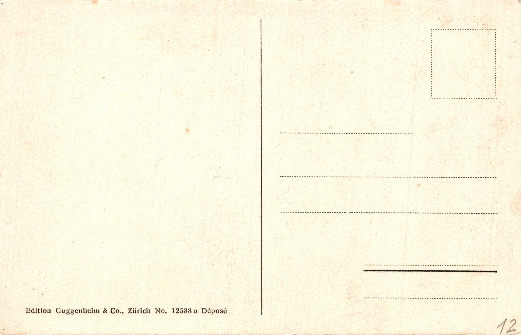 Cartoline postali: Schönenberg. Hotel Klein-Rigi – Usato da Bronschhofen venduto da Astore 1