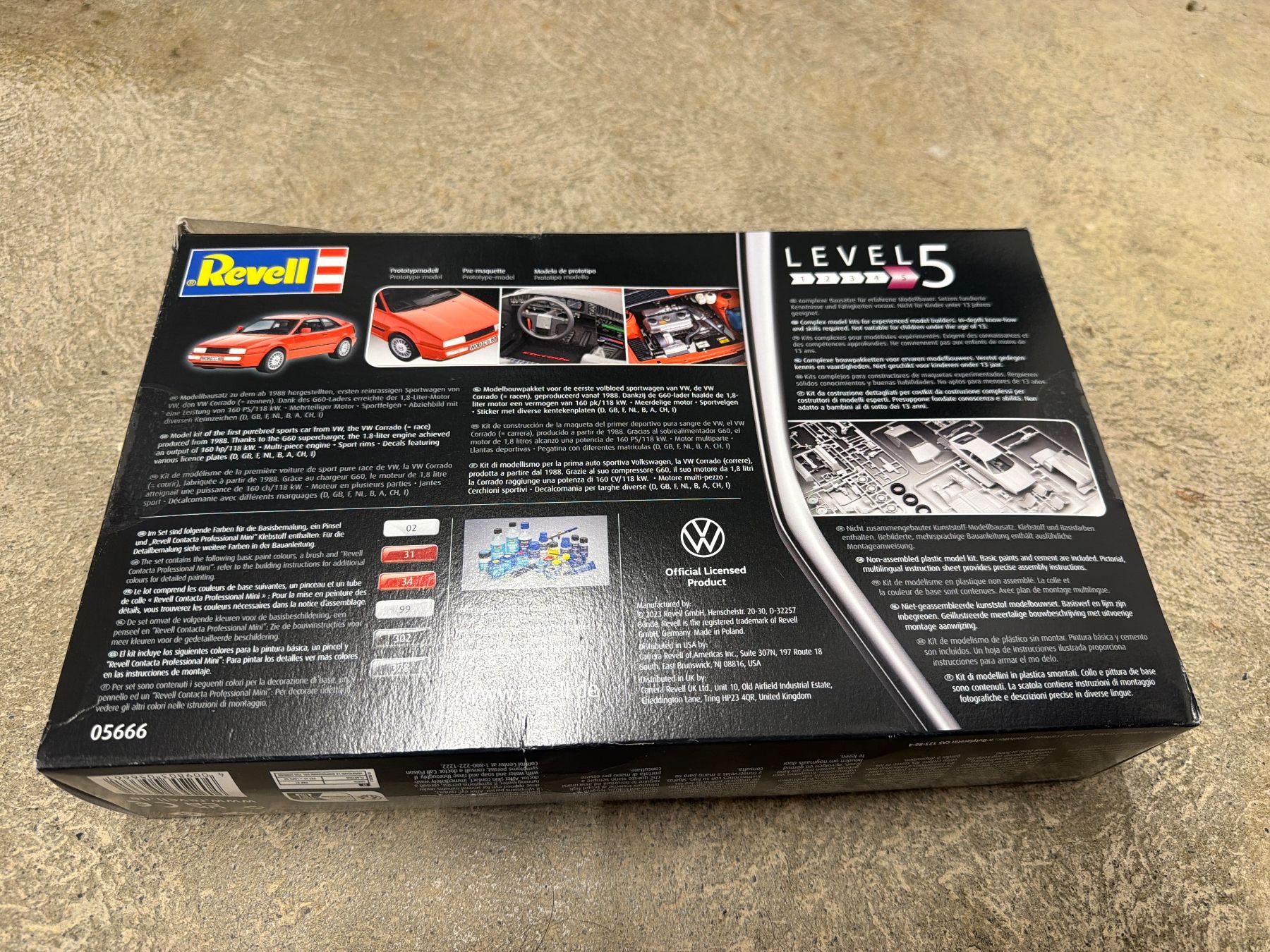 Revell Kit di modellismo & Modellini statici: Revell VW Corrado Neu und ovp. – Usato da Safenwil venduto da ins_6ntm 1