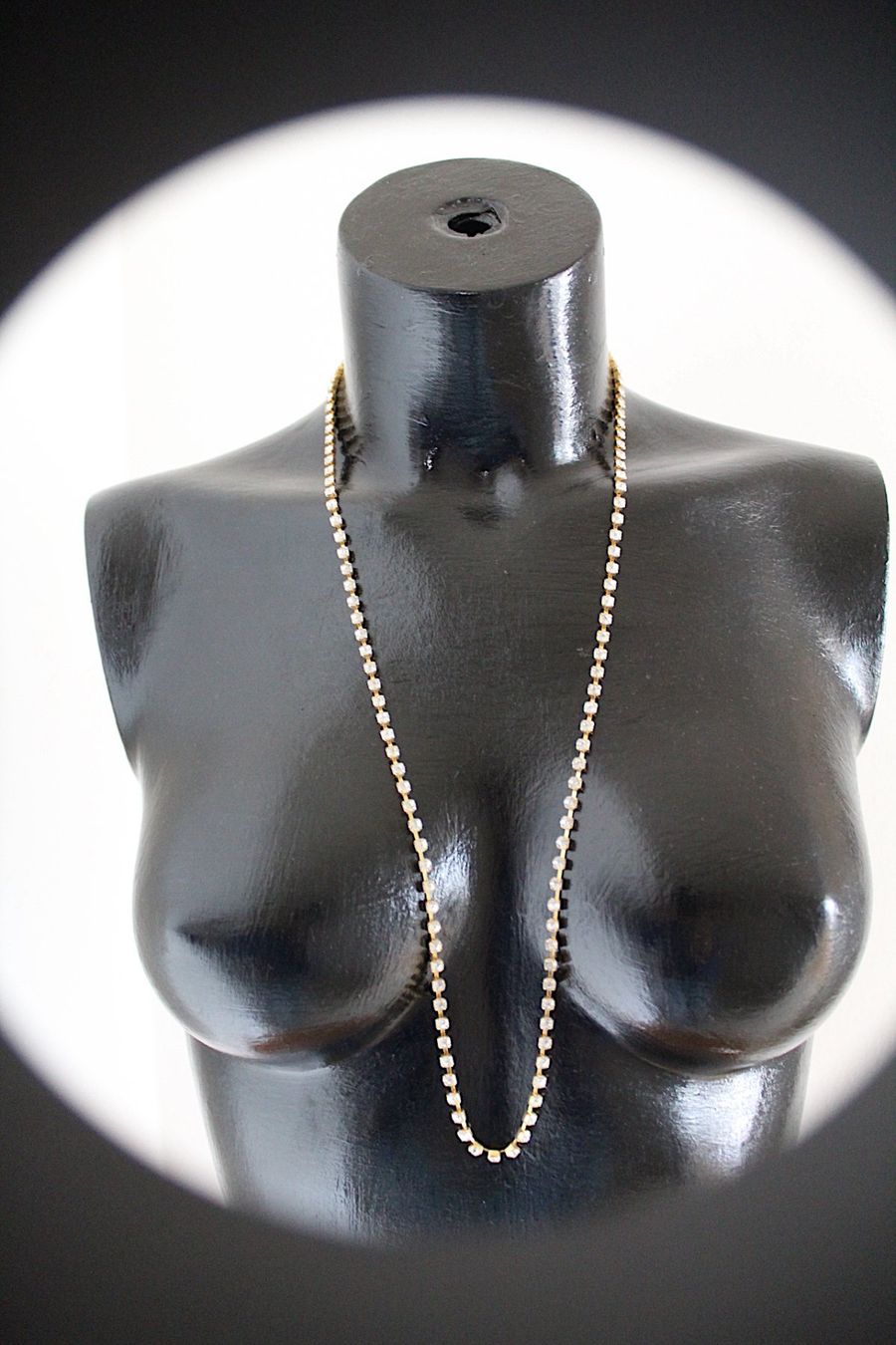Catenine: Modeschmuckkette mit Strasssteine – Usato da Locarno venduto da madame-tus-sauds 3