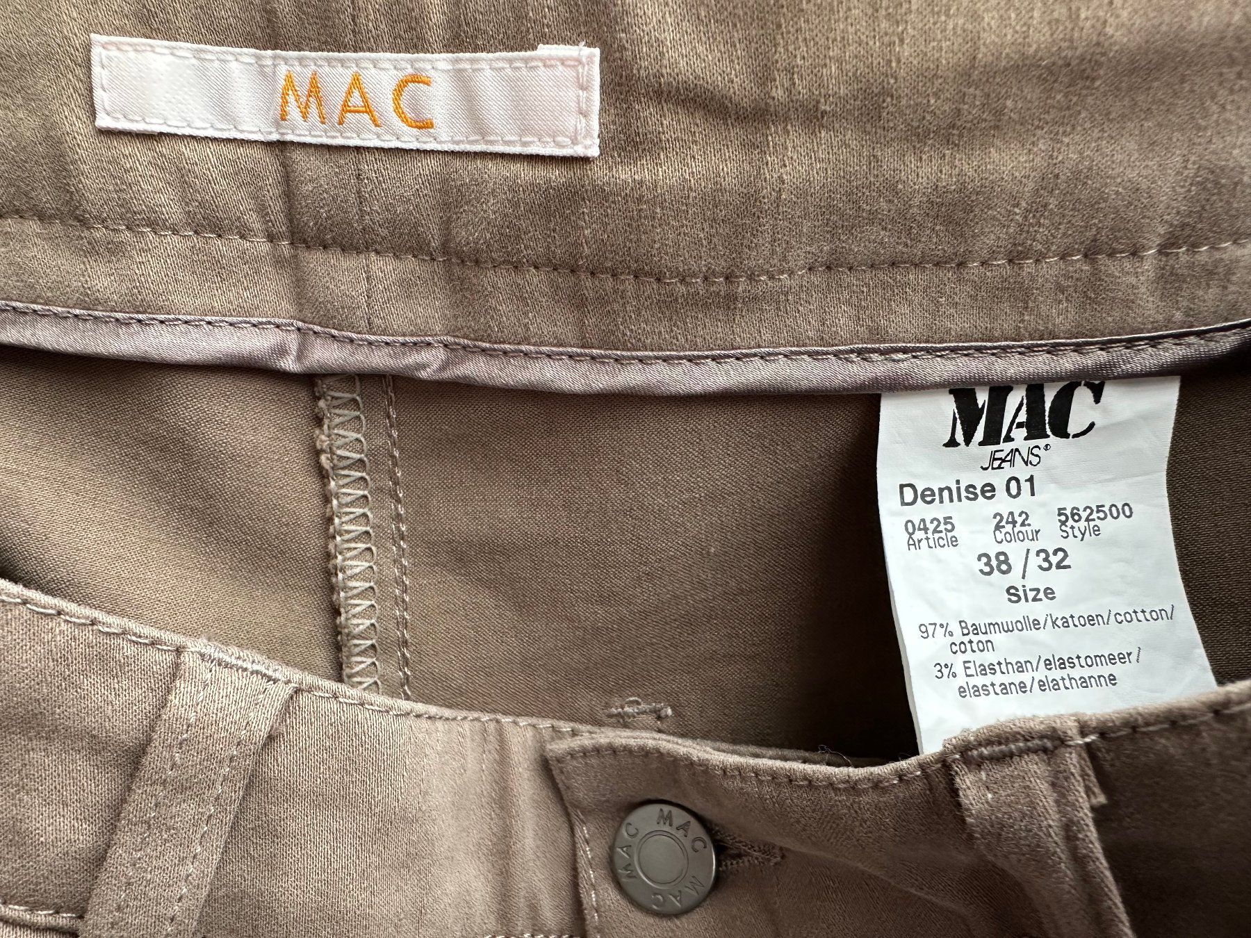 Hosen: Fabrikneue Cargohose MAC Denise, Gr. 38/32 – Neu (gemäss Beschreibung) aus Münsingen von Sternsaphir64 2