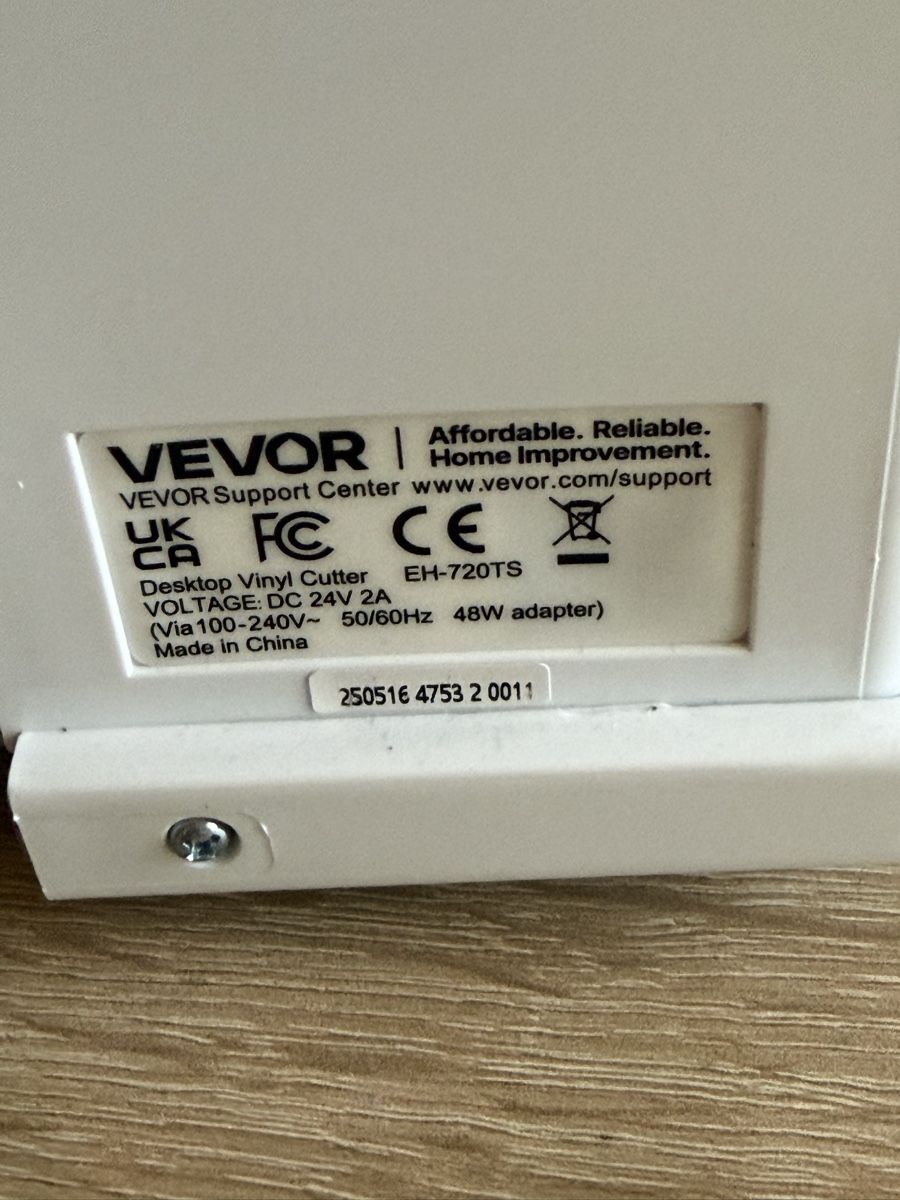 Alle Maschinen: Desktop Plotter Vevor EH - 720 TS – Gebraucht aus Dulliken von Erfolgreich05 3