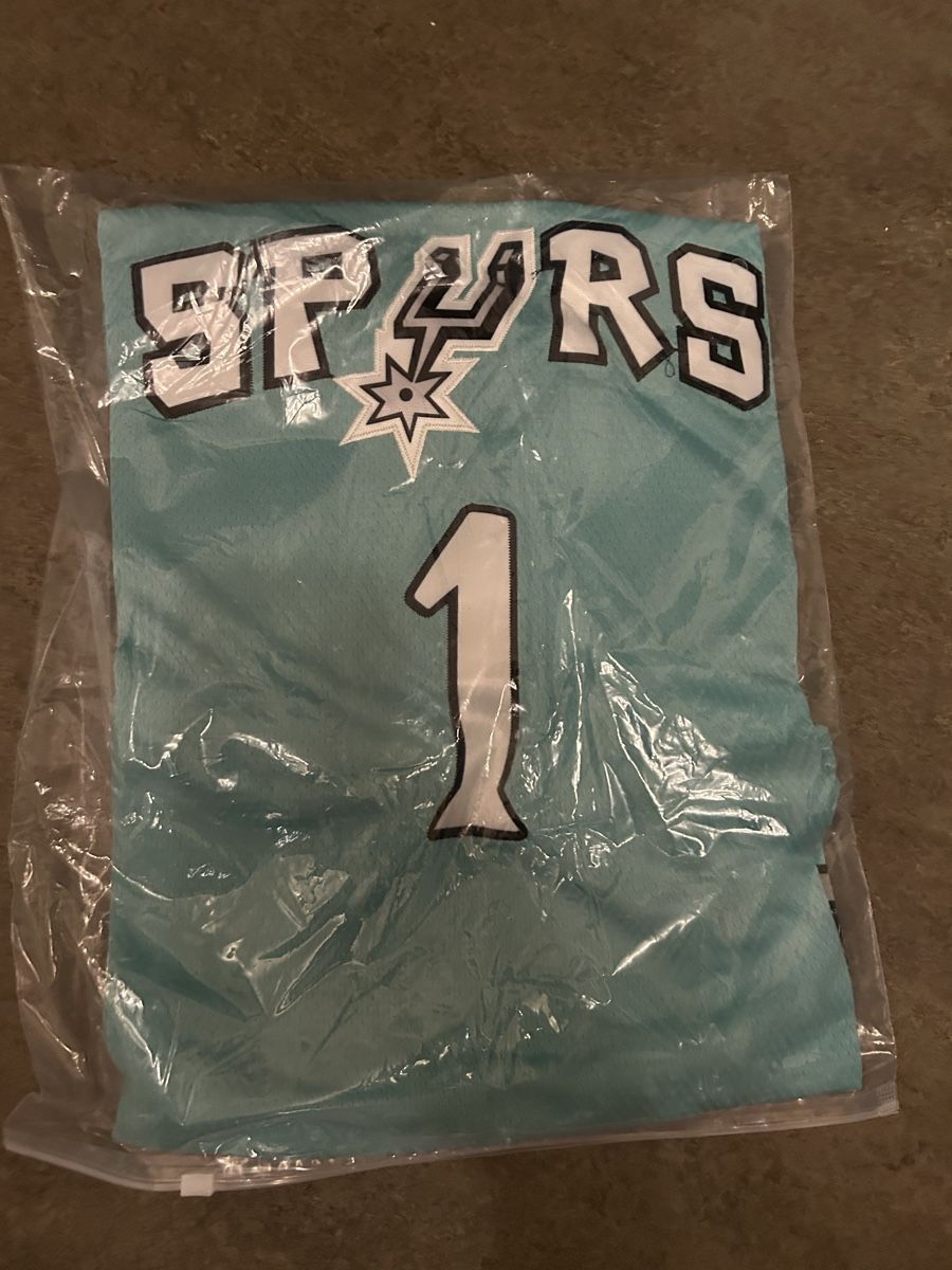 Nike Canottiere & Pantaloni: SanAntonioSpurs#1Wembanyama Jersey – Nuovo e nell'imballaggio originale da Effretikon venduto da PrimeTimeB 2