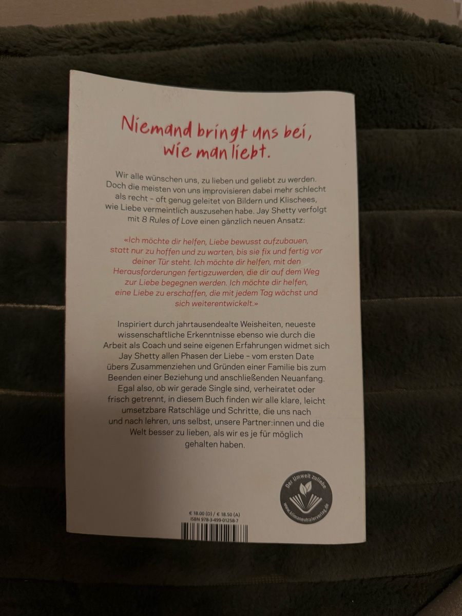Libri: Buch - 8 rules of love – Usato da Gossau SG venduto da laura_dema 1