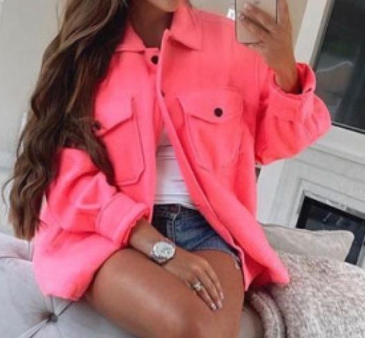 Camicette: Chemise rose fluo – Nuovo e nell'imballaggio originale da Petit-Lancy venduto da mina222