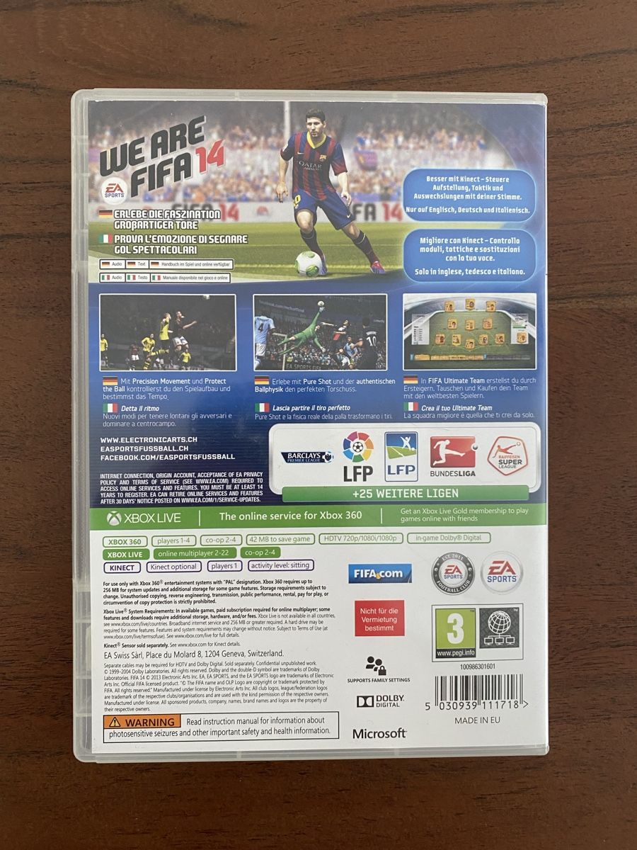 Microsoft Spiele: FIFA 14 für Xbox 360 – Gebraucht aus Thunstetten von Virus_33 2