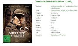 Sherlock Holmes Deluxe Edition (2 DVDs)