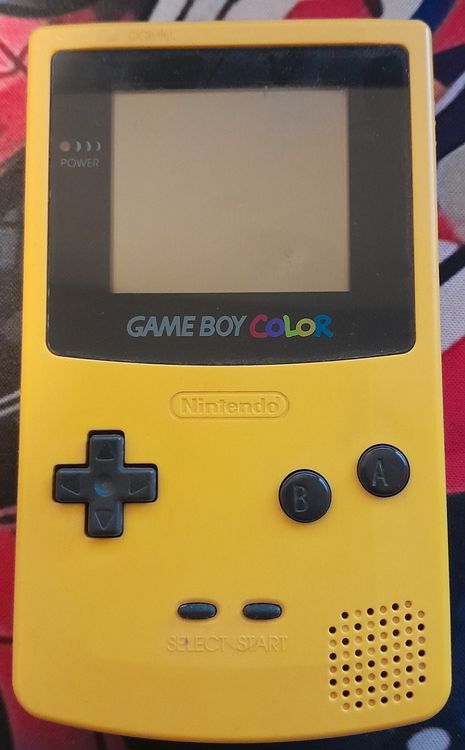 100% Original Nintendo Game Boy Color --- Yellow --- (Gebraucht) in ...