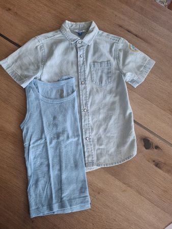 chemise en jeans claire, KIDS 110