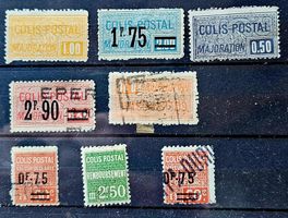 FRANCE lot timbres pour colis